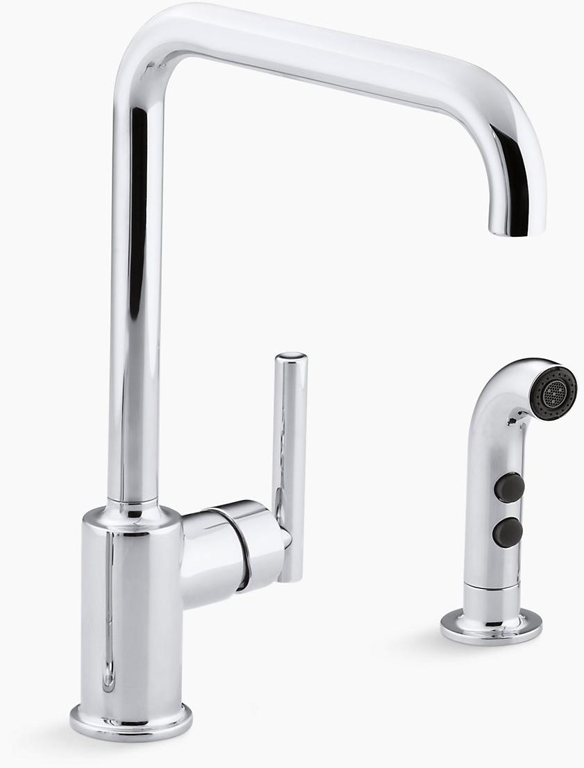 K-7508-CP Смеситель KOHLER Полированный хром 