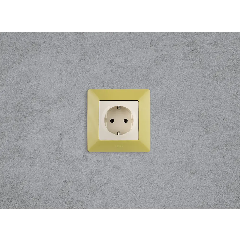 Рамка для розеток и выключателей Legrand VLN-L Лайм 1 пост цвет зеленый Valena Life STLM-2049664 - Вид №9