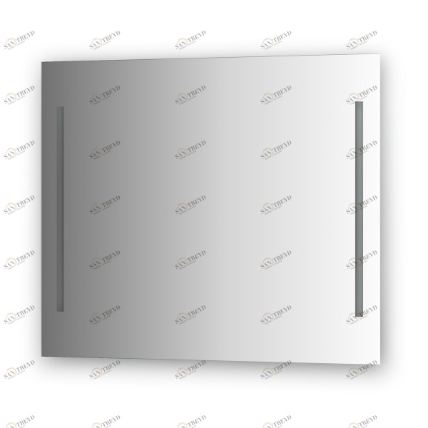 Зеркало с 2-мя встроенными LED-светильниками 10,5 W (90х75 cm) EVOFORM LEDLINE BY 2118 sun-id-561487