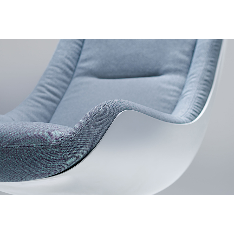 Кресло Lovebird, серо-голубое Sits S1367 - Вид №6
