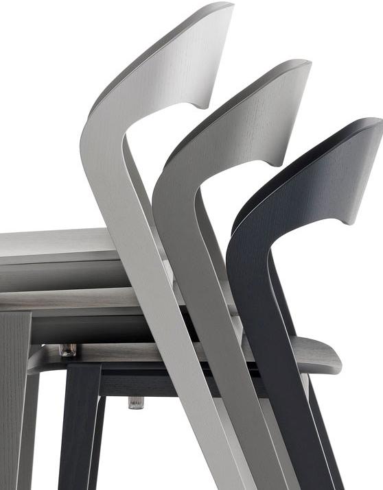 Crassevig Штабелируемый деревянный стул Mixis sun-id-1513554 - Вид №13