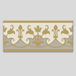 Плитка керамическая бордюр CGLAMFL2 Devon Devon LAMBRIS BELL FLOWER