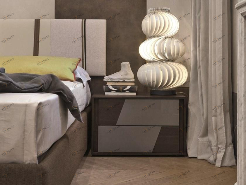 Gruppo Tomasella Прикроватная тумбочка из дуба с ящиками Kross sun-id-1429907