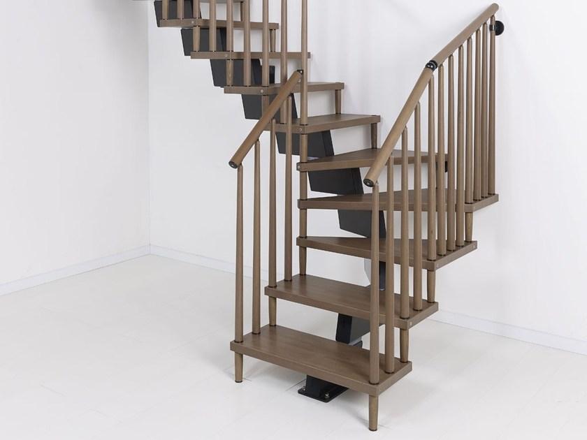 Fontanot Самонесущая U-образная консольная лестница из стали Genius sun-id-1348692 - Вид №1