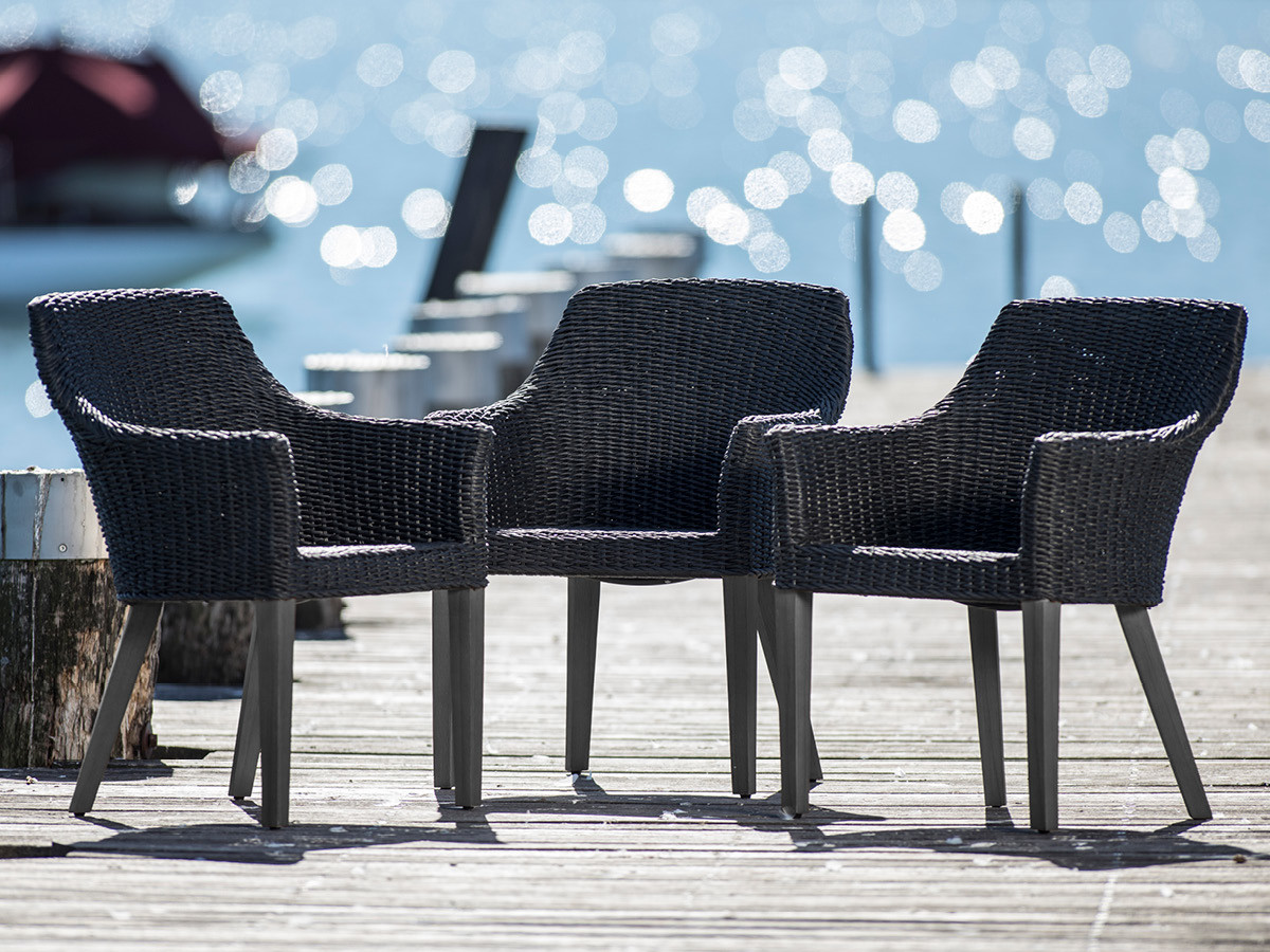 68.00.0609 Кресло Tortuga Twist черный / серый камень Mbm - Вид №1