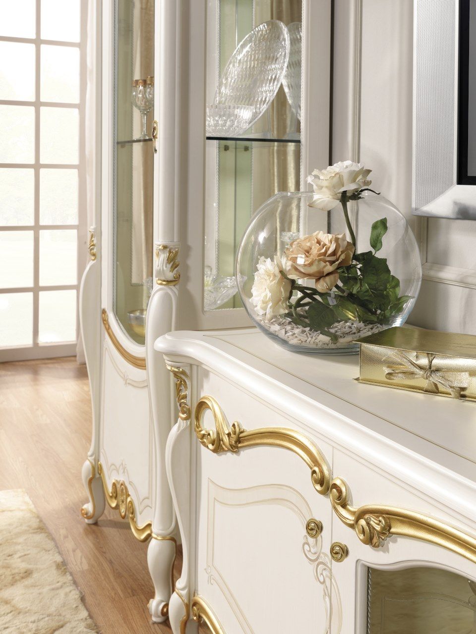 Деревянная витрина со встроенным освещением CASA +39 La Fenice ARCH-00033238 - Вид №1