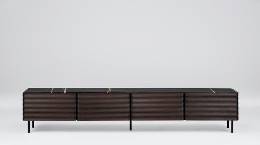 Milla & Milli Буфет из массива дерева с мраморной столешницей Waves sun-id-1436382 - Вид №4