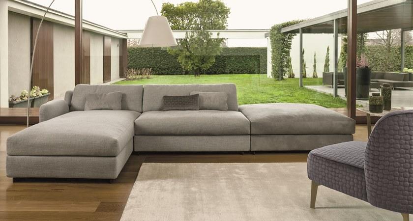 CTS SALOTTI Модульный тканевый диван с шезлонгом Bloom sun-id-1477622 - Вид №1