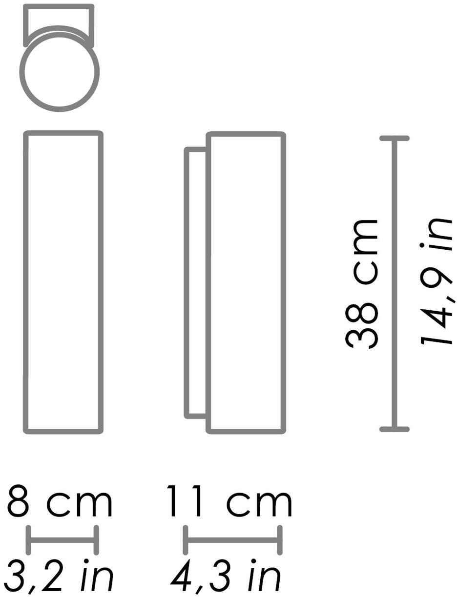AiLati Настенный светильник из стекла Stick 80 sun-id-1408097 - Вид №4