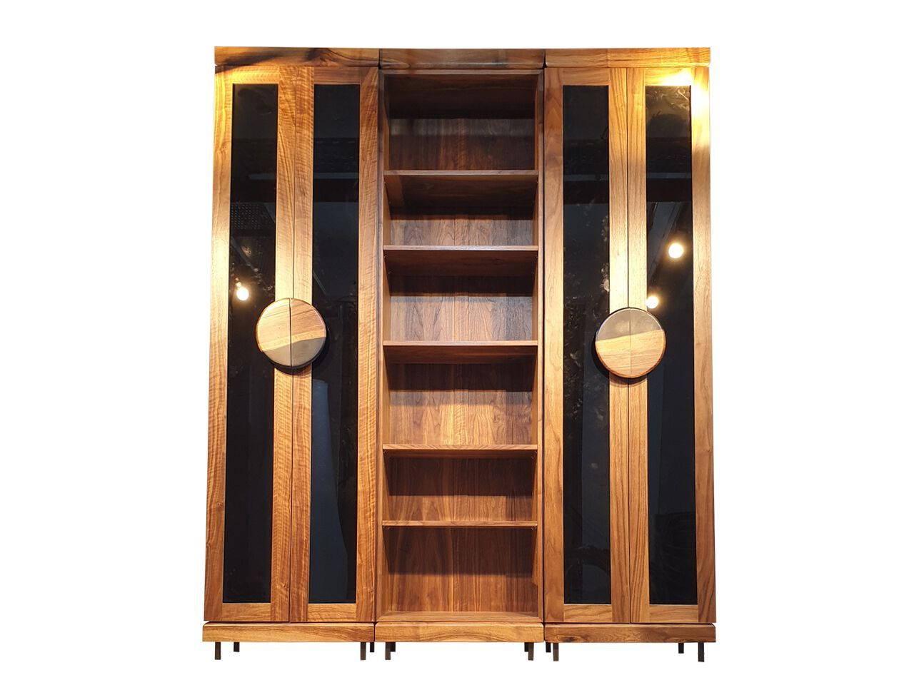 Секционная Книжная полка из грецкого ореха Legnor LEG2408762 ARCH-00088194 - Вид №5