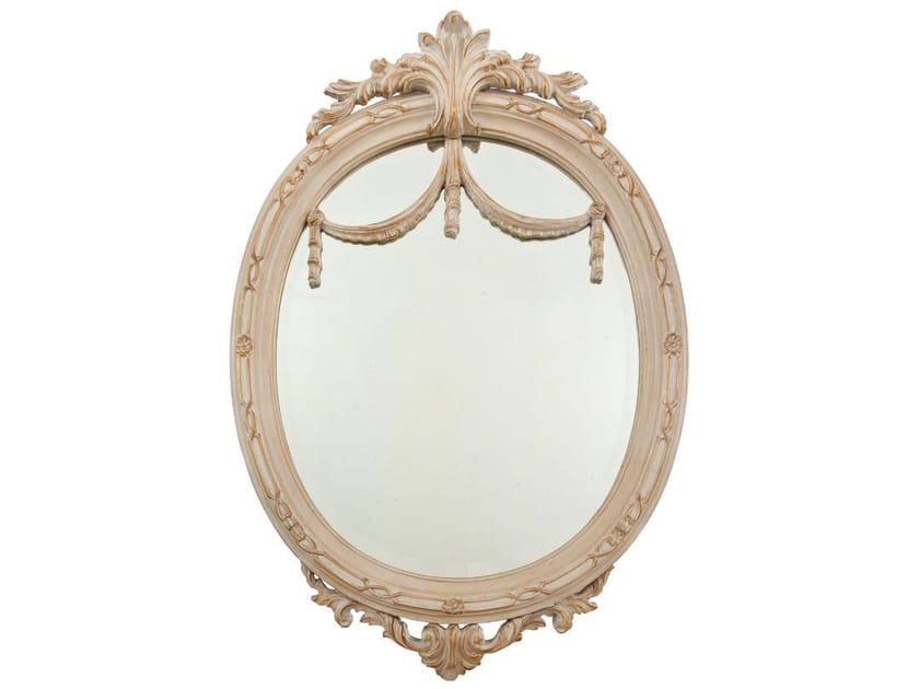 Деревянное овальное зеркало с рамкой Bellotti Ezio Essential Classic ARCH-00007417