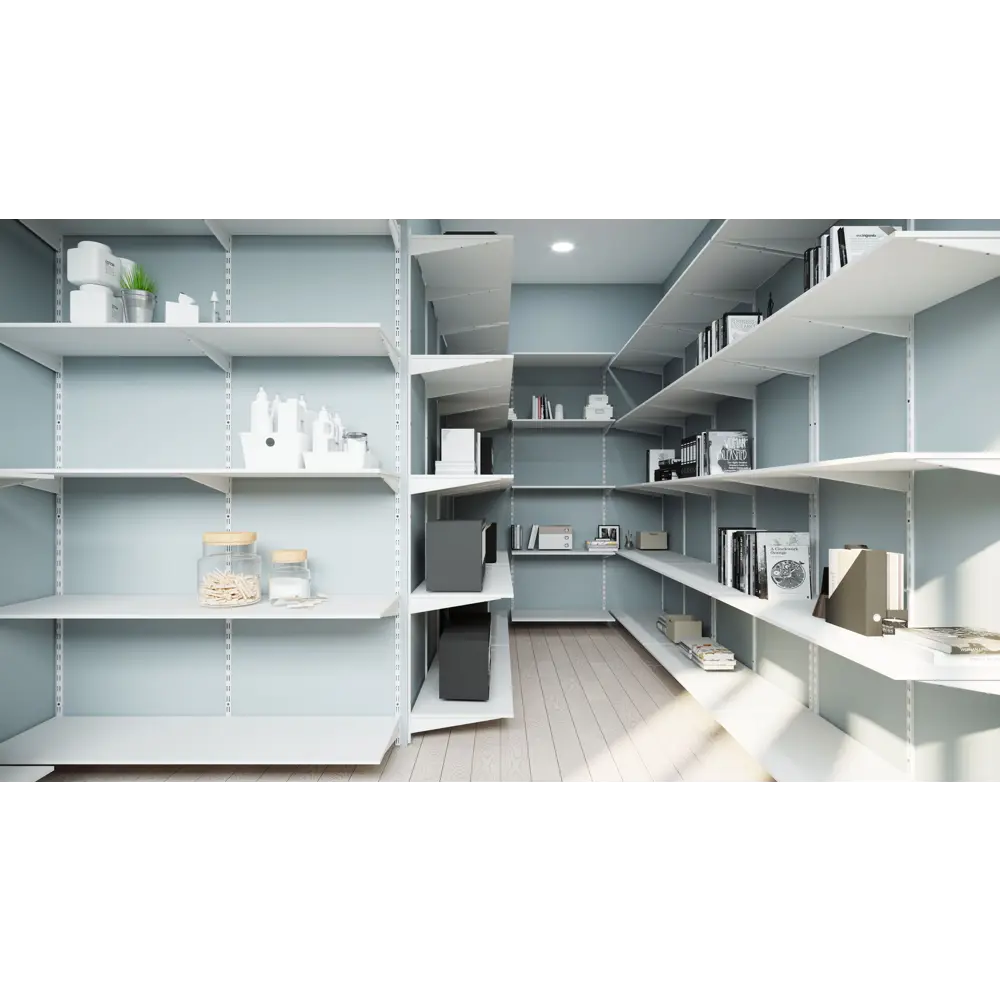 Кронштейн двухрядный KONSENSA 25x5.6x1.3 см нагрузка до 25 кг цвет белый STLM-2027434 - Вид №12