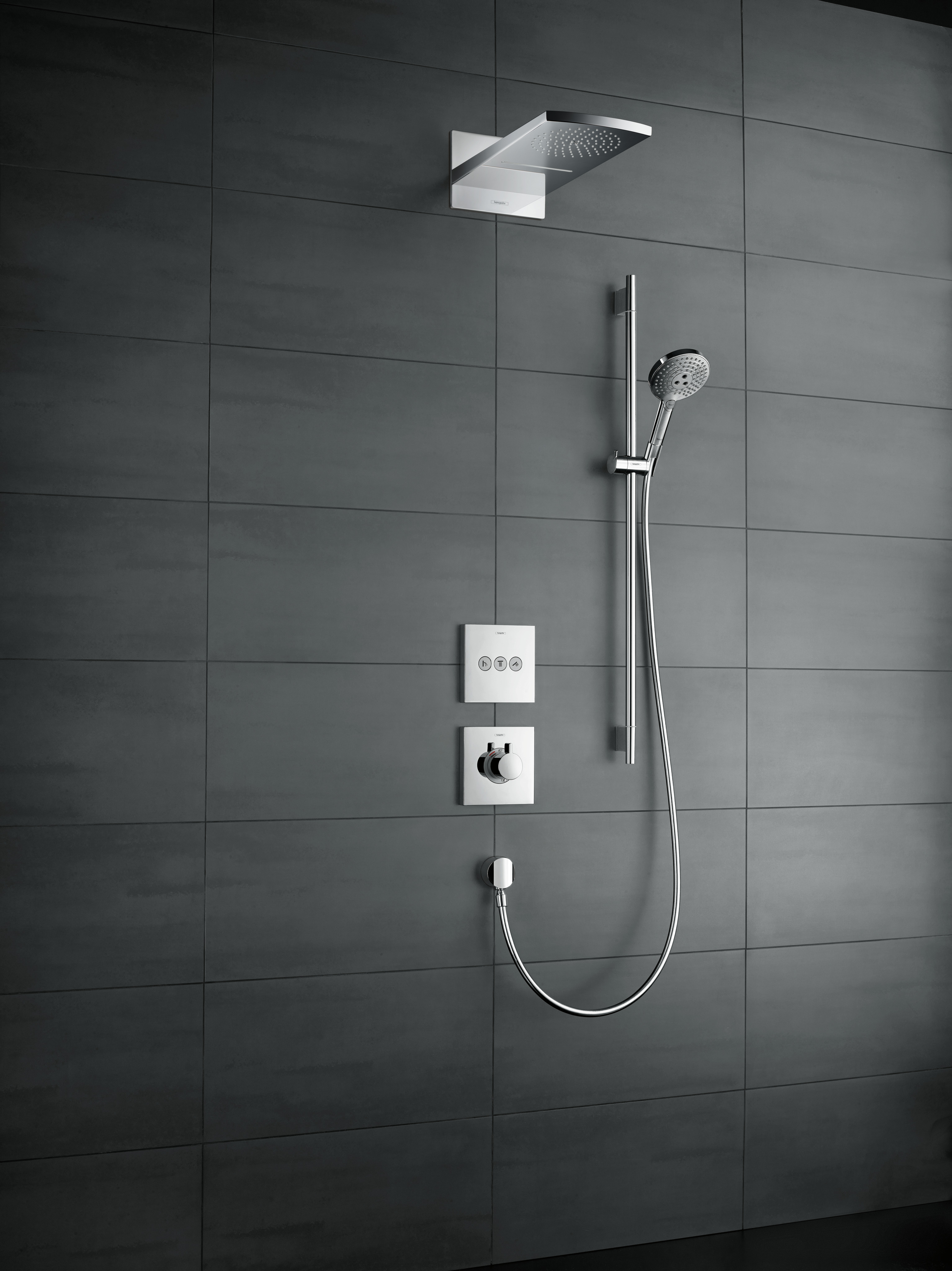 15764140 ShowerSelect Клапан скрытого монтажа, 3 функции Hansgrohe  - Вид №1