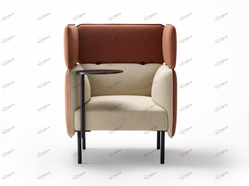 Ross Gardam Кресло из ткани с высокой спинкой Adapt sun-id-1380192