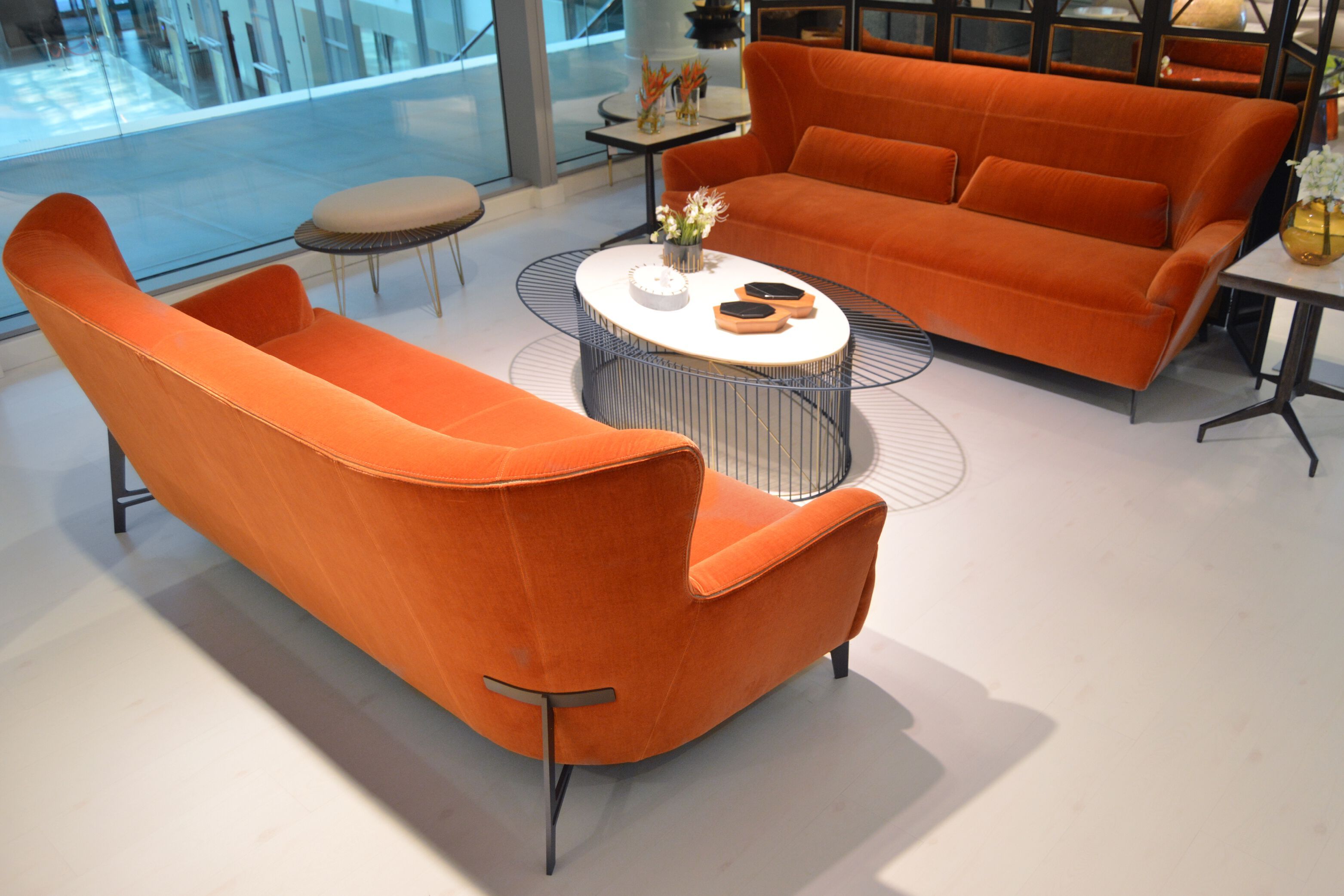 3-местный тканевый диван Borzalino ARCH-00006554 - Вид №12