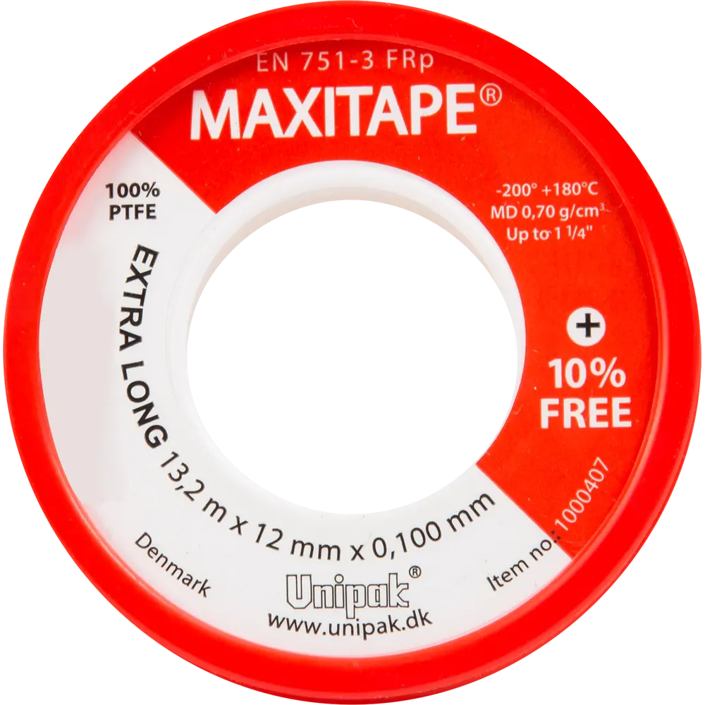 Лента-фум MAXITAPE MD 12мм х 0,1мм, 13,2 м Santreyd STLM-2197519