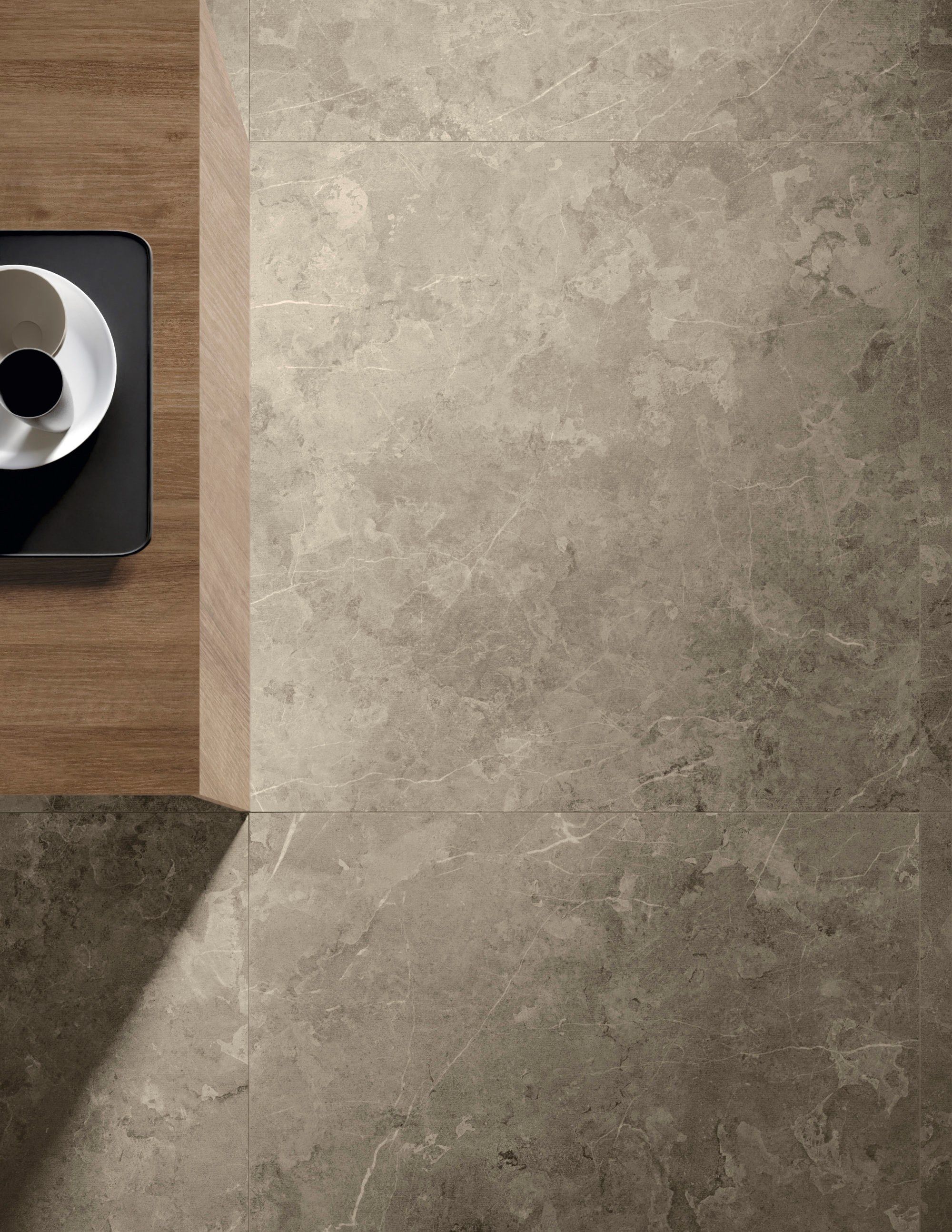 Облицовка керамогранита для интерьера с эффектом камня IRIS Ceramica ELEMENTI PIETRA ARCH-00141712 - Вид №5