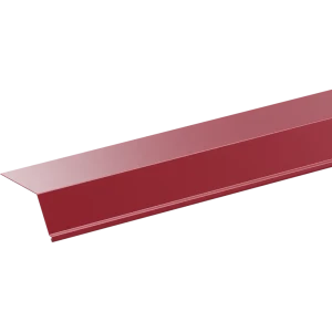 Планка карнизная 65x100x2000 мм 0.4 мм RAL 3005 вишневый 86778584 STLM-2066350
