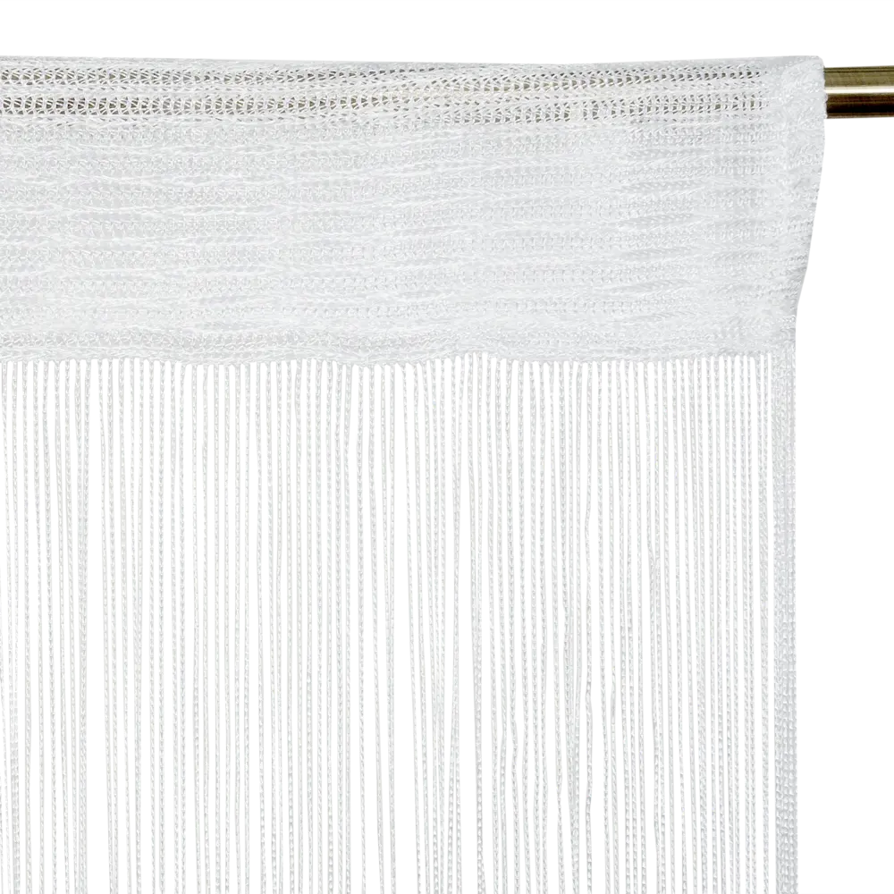 Штора нитяная Inspire 90x250 см белая STLM-2004629 - Вид №2