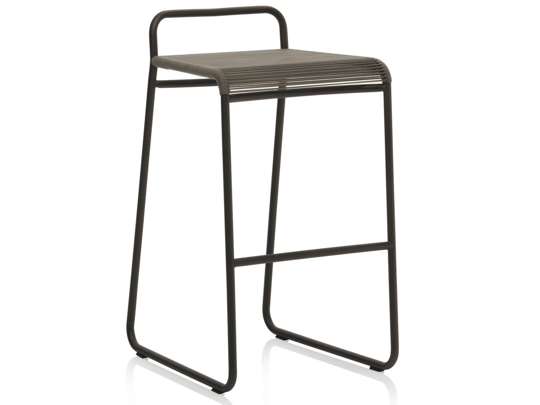 Высокий садовый табурет с веревкой с подставкой для ног RODA Harp ARCH-00151307