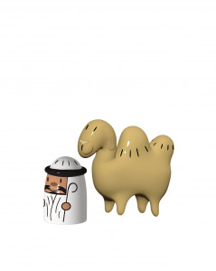 Набор из 2 фигурок Alessi Amir и Camelus