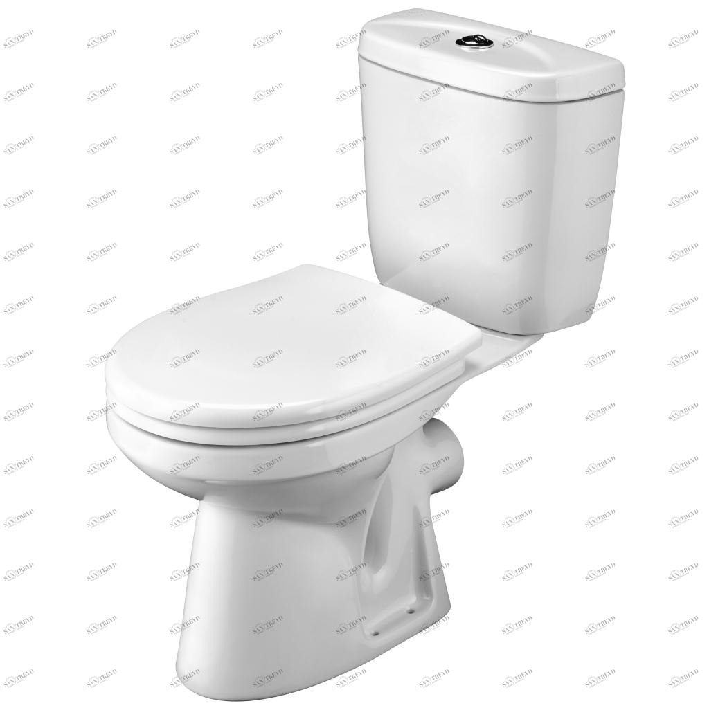 13817 Компакт унитаз с бачком Белый Лобненский Стройфарфор  Россия 