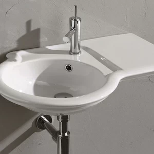 TS75 Подвесная раковина настенная овальная Olympia Ceramica  белая