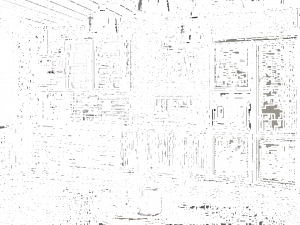 CREO Kitchens Линейная лакированная кухня с ручками Contempo