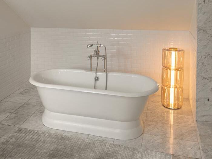 Стеклянный светодиодный торшер с диммером A-N-D Column ARCH-00012744