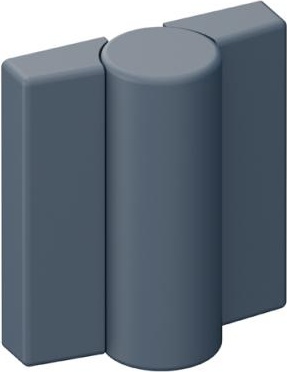 B9505B.50L ремешок на винтах HEWI Türzubehör 