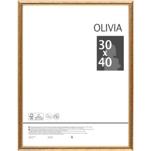 Рамка Olivia 30x40 см пластик цвет золото 86108403 STLM-2079336
