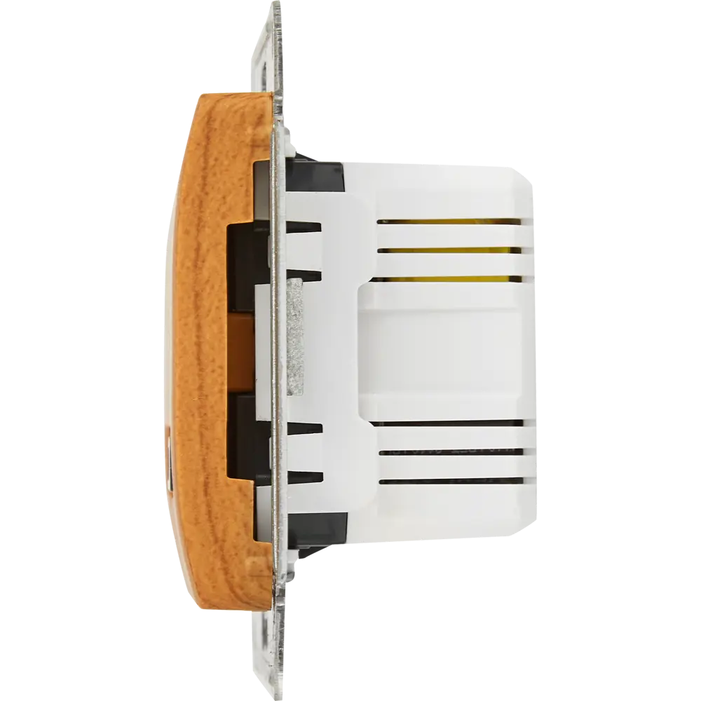 Розетка USB A+С встраиваемая Systeme Electric Glossa цвет дуб STLM-2124243 - Вид №2