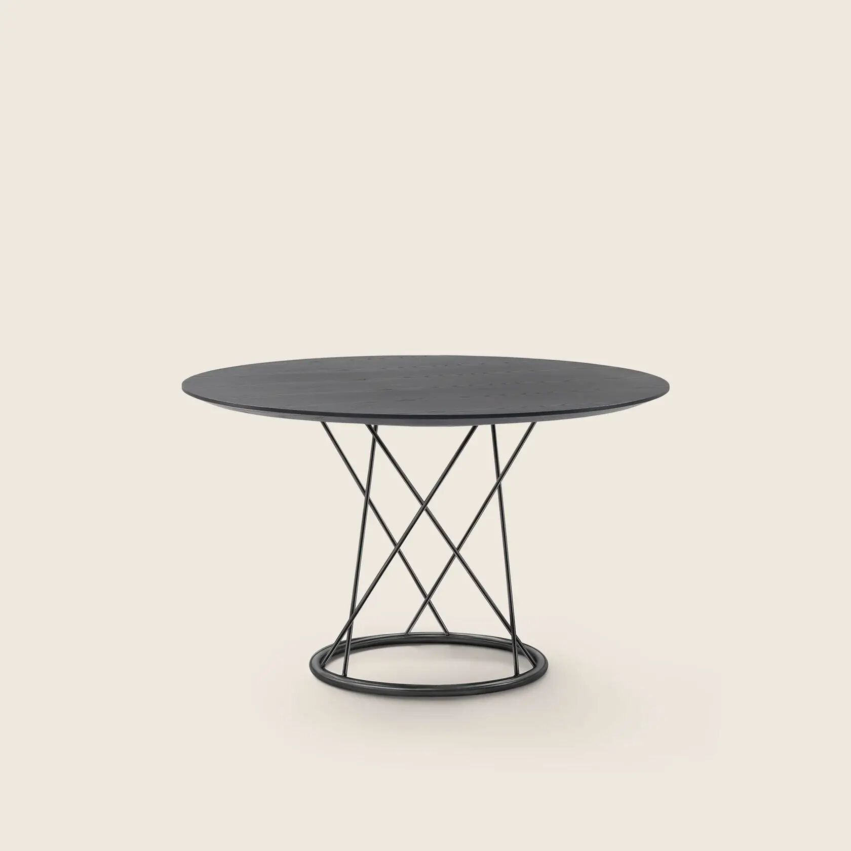 Круглый стальной стол с порошковым покрытием Flexform Torcello ARCH-00028021 - Вид №2