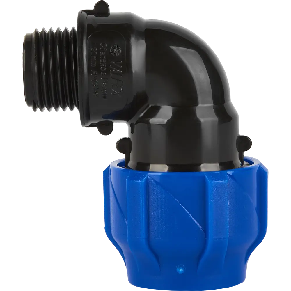 Отвод комбинированный 90° ПНД Valfex 1/2"x20 мм НР 1210012420012 STLM-2098672 - Вид №1