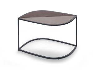 Высокий садовый стол из керамогранита