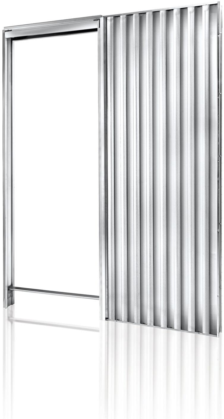 FIBROTUBI Приставная рама, прилегающая к стене, для одностворчатой ​​раздвижной двери Orchidea sun-id-1507369 - Вид №4