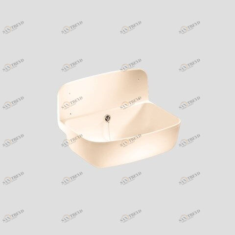 SANIT 121364030075 SANIT Настенный слив перелива бежевый 