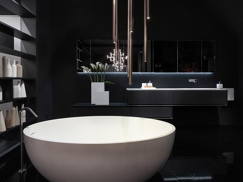 RIFRA Тумба под умывальник из вулканического камня K.one sun-id-1516660 - Вид №2