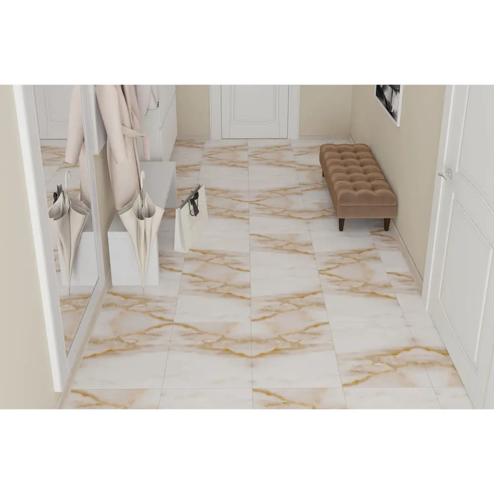 Керамогранит «Астерия» 45х45 см 1.42 м2 цвет бежевый LB CERAMICS STLM-2049955 - Вид №4