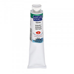 1604706 Краска темпера № 2 46 мл кобальт зеленый светлый Мастер Класс