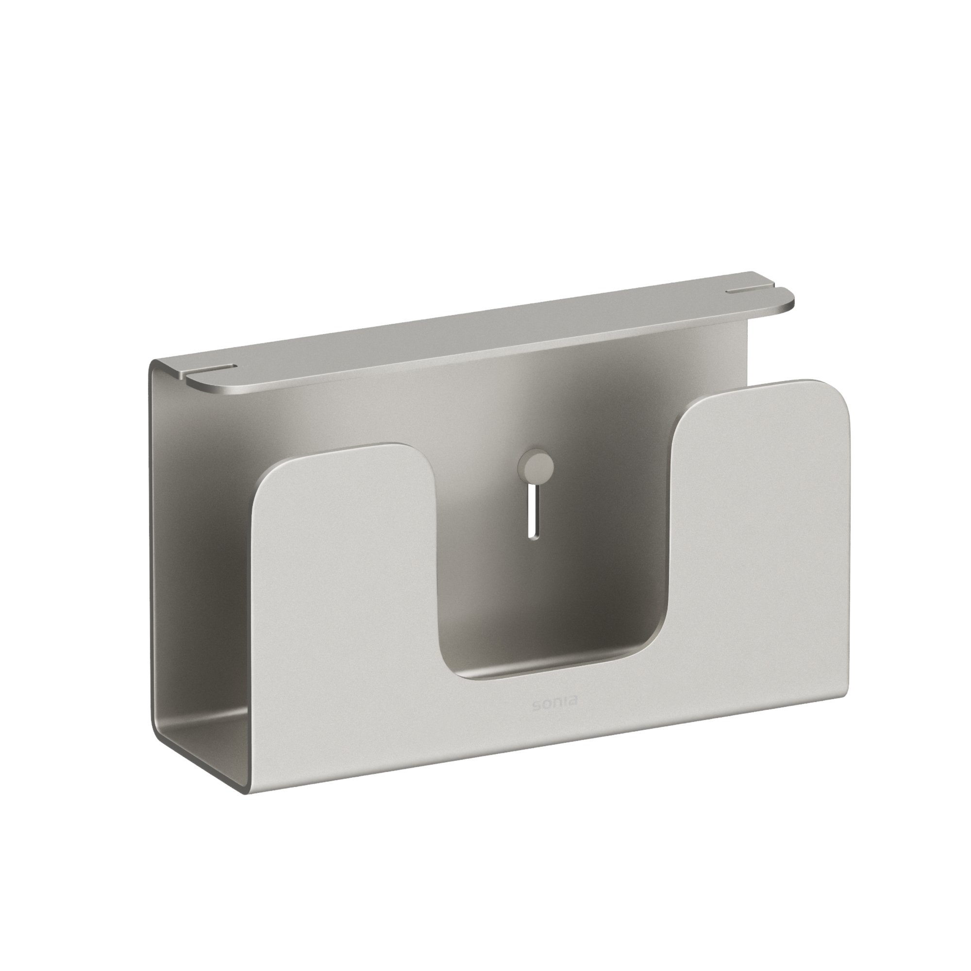 185689 Диспенсер для салфеток 22 см цвет Серый Sonia QUICK Испания