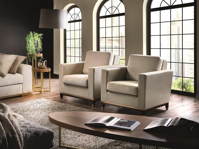 Former In Italia Бархатное кресло с подлокотниками Lola sun-id-1459084 - Вид №1