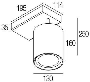 Flexalighting Прожектор металлический светодиодный Bull sun-id-1344574 - Вид №3