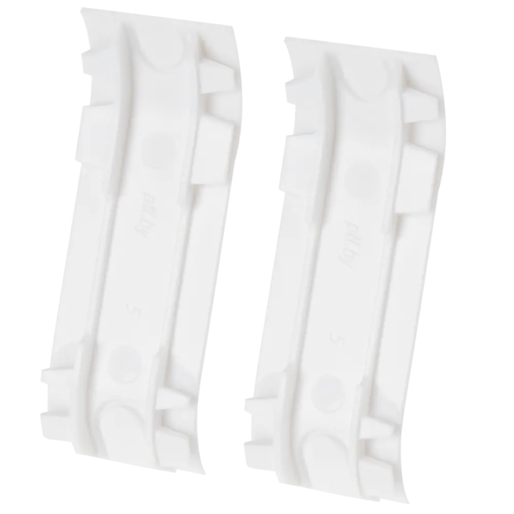 Соединитель для плинтуса «Белый», высота 58 мм, 2 шт Santreyd STLM-2143782 - Вид №1