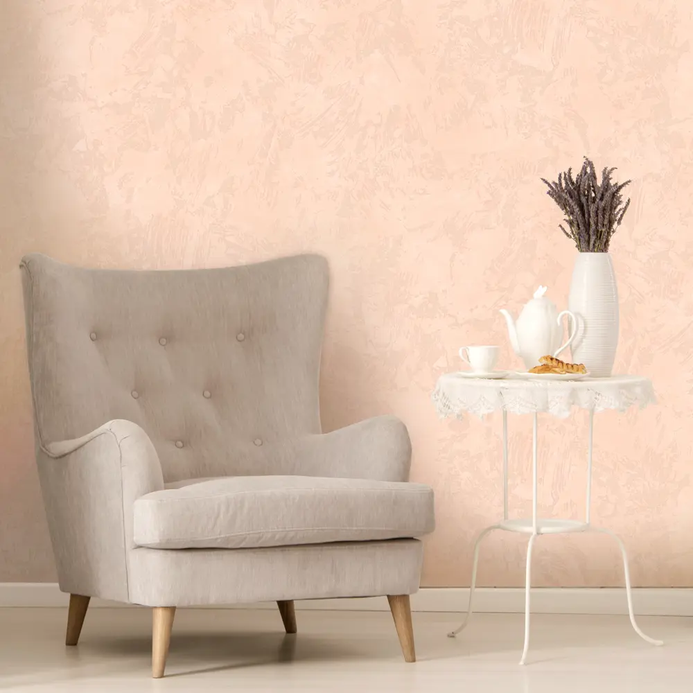 Обои флизелиновые Euro Decor Mone розовые 1.06 м ED7127-06 88478244 STLM-2033726 - Вид №2