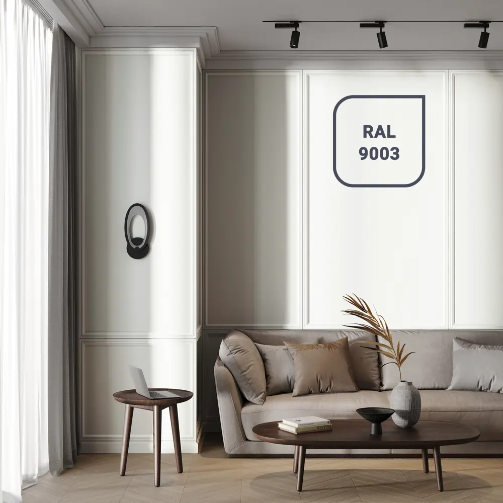 Краска Tikkurila Euro Smart-2: белая матовая для стен и потолков 2.7 л 11601178 STLM-0001308 - Вид №22