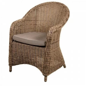 Плетеное кресло бежевое Ravenna Beige AFINA  00-3948315 Бежевый