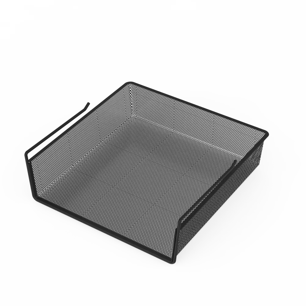 Выдвижная корзина с рамой KONSENSA 36x35.7x12 см цвет черный STLM-2041338 - Вид №1