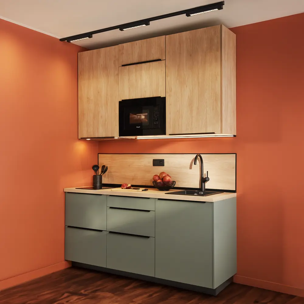 Карниз для кухни DELINIA ID София Грин - элегантное завершение гарнитура 85183219 STLM-0863171 - Вид №8