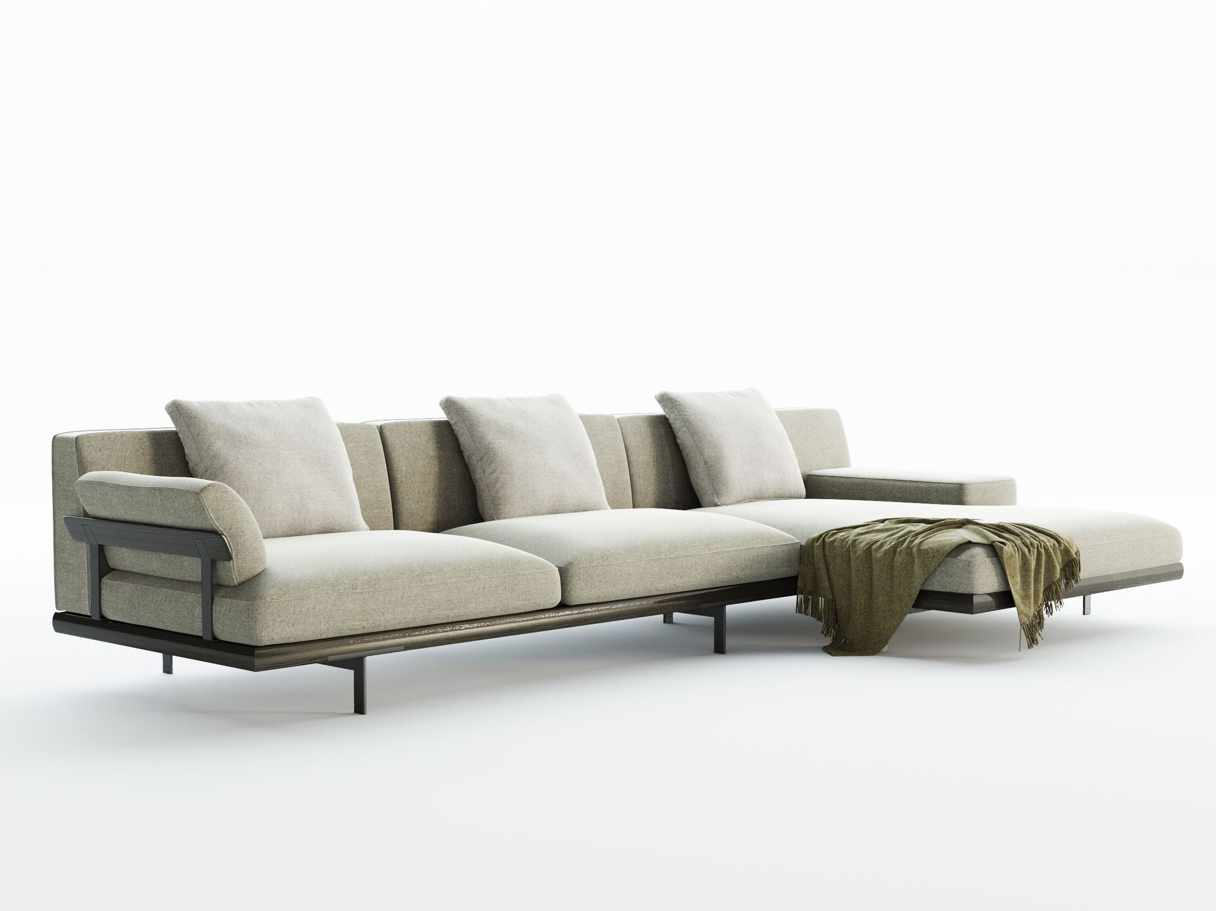 Садовый диван из ткани с деревянной основой d'Accoya® Talenti Allure ARCH-00054147 - Вид №2